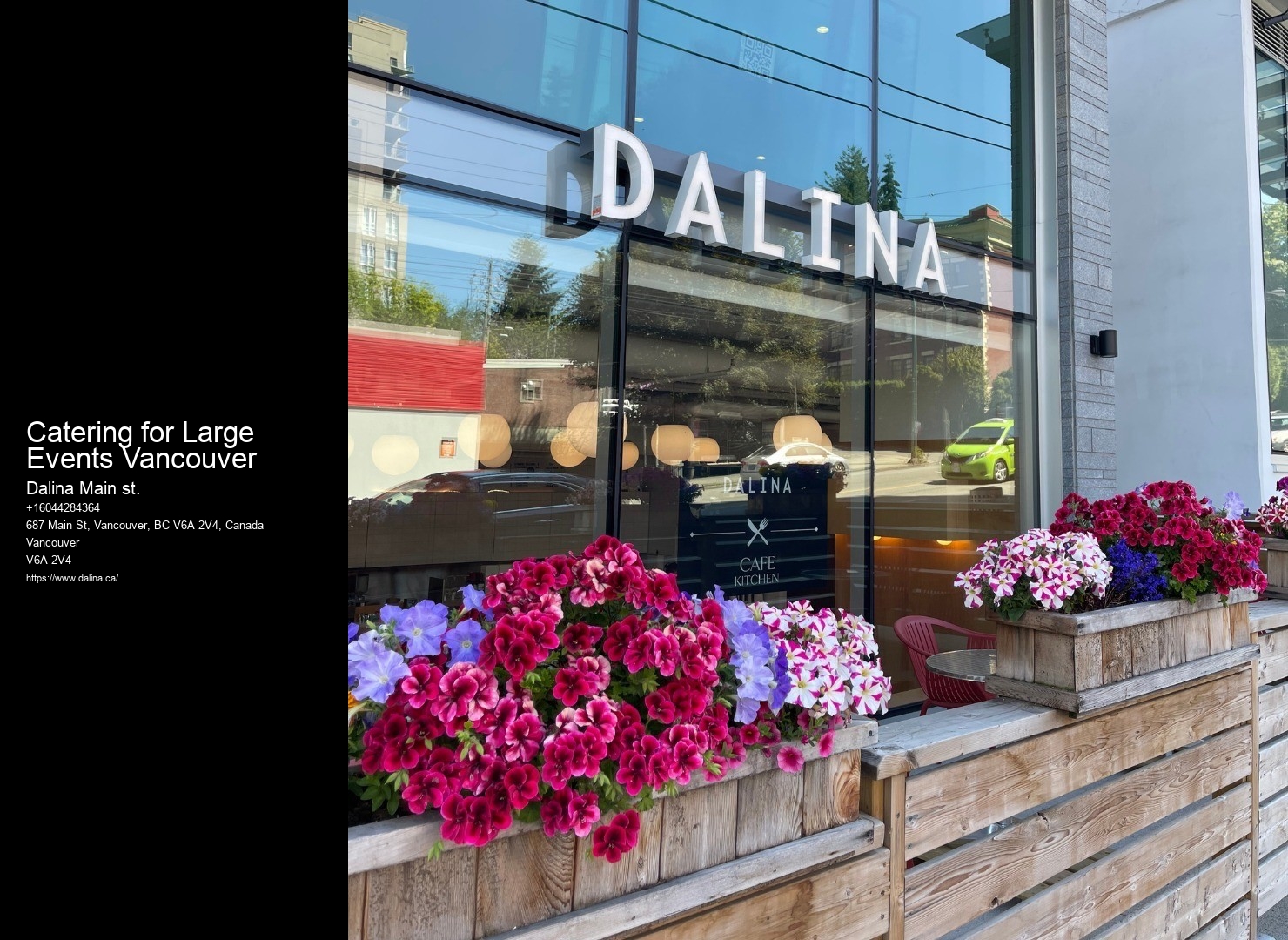 Wedding catering delivery Catering for Large Events Vancouver