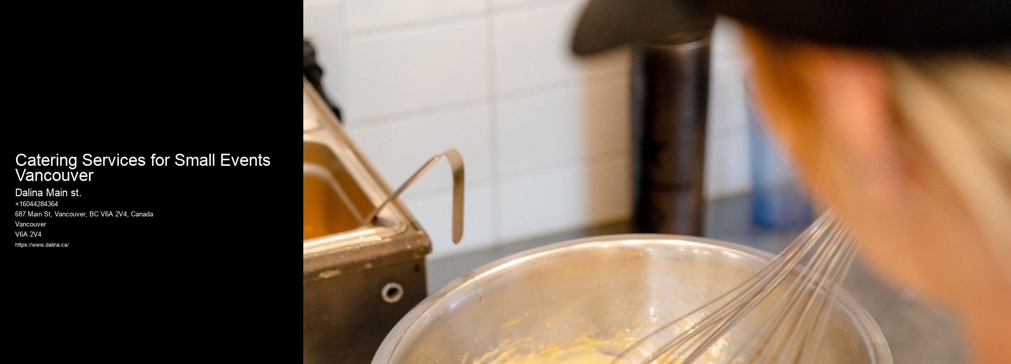 Lunch Catering For Offices Catering Services for Small Events Vancouver