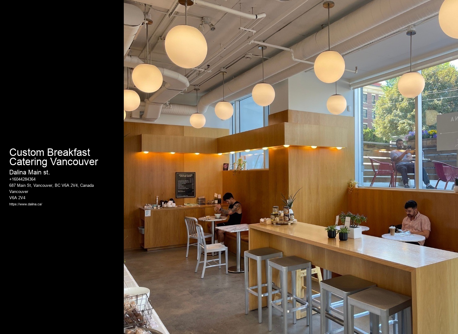Custom Breakfast Catering Vancouver Party Catering Company