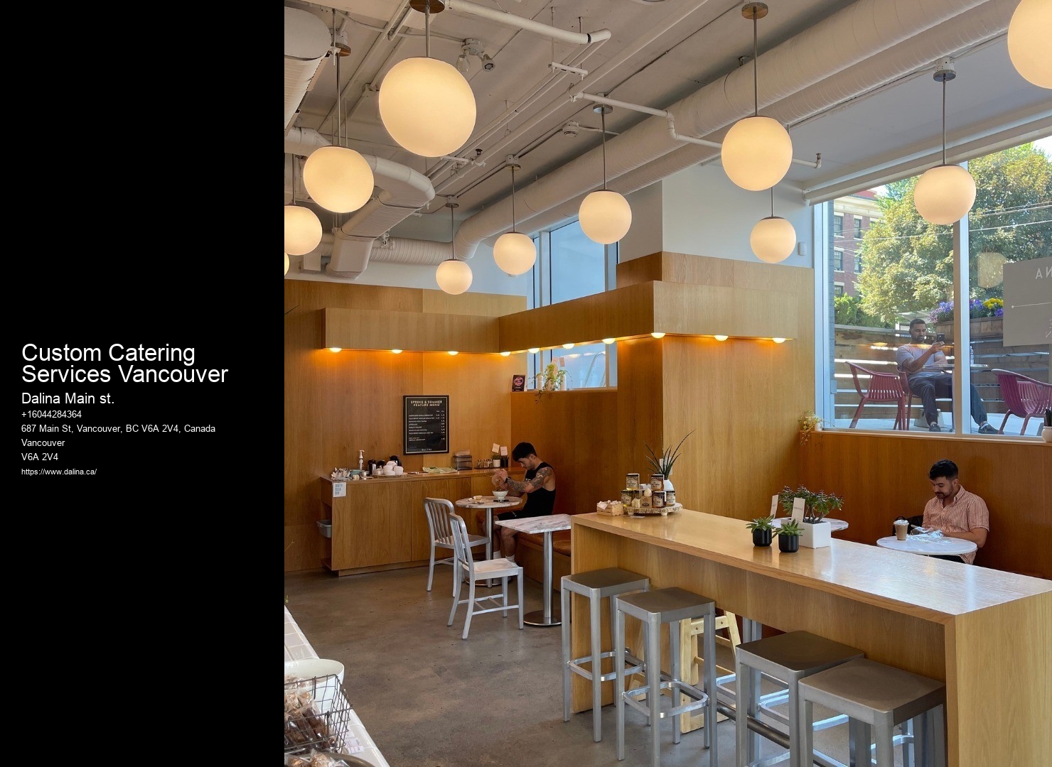 Outdoor catering Custom Catering Services Vancouver