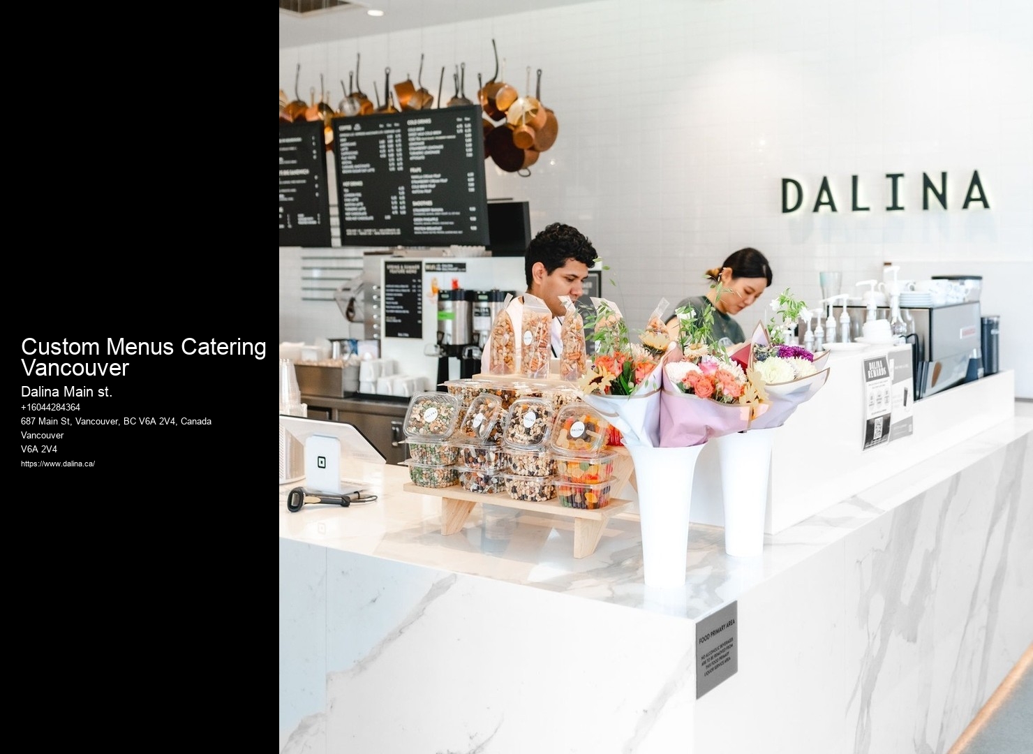 Family-friendly catering services Custom Menus Catering Vancouver