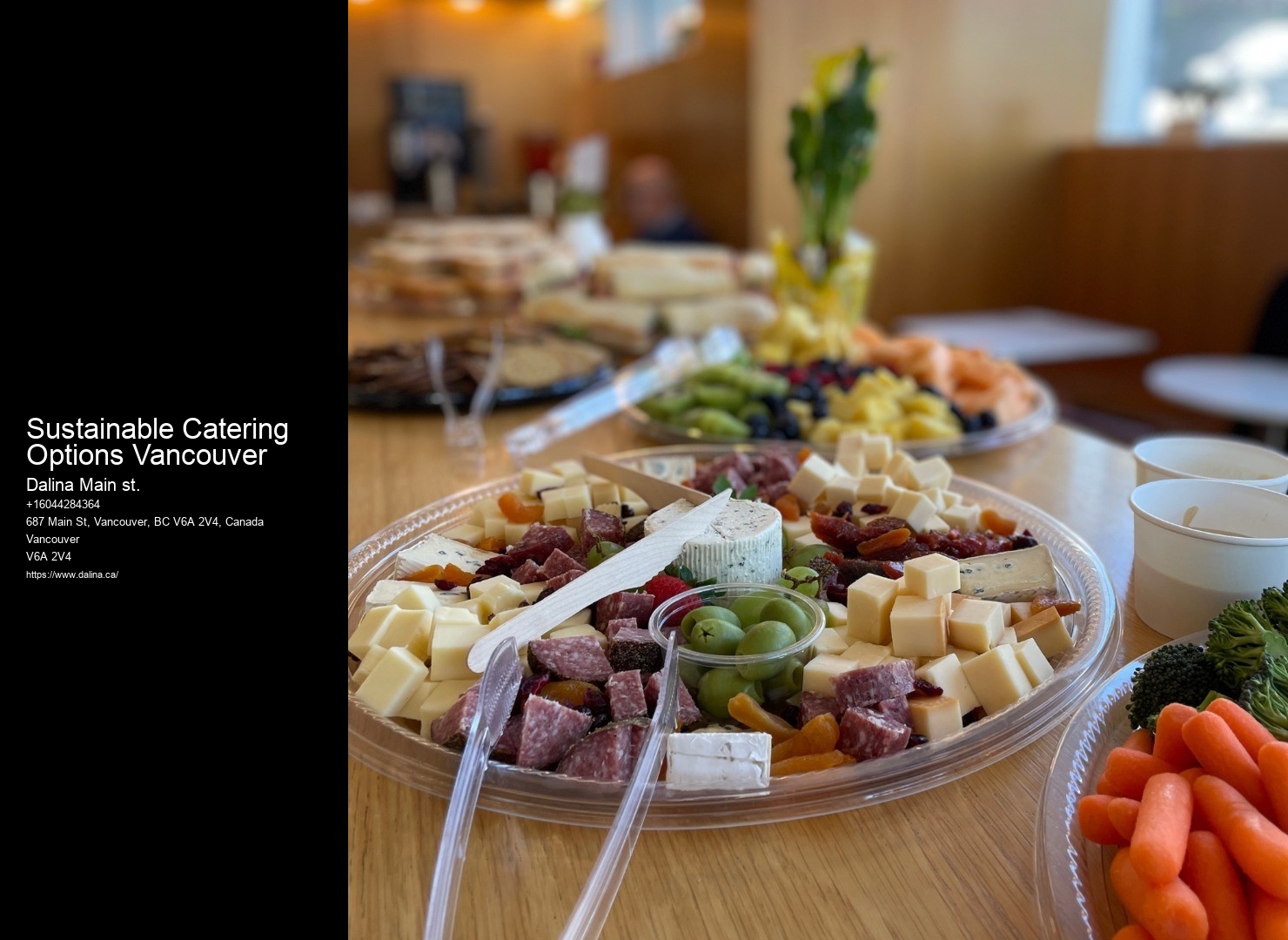 Ethnic Buffet Catering Sustainable Catering Options Vancouver