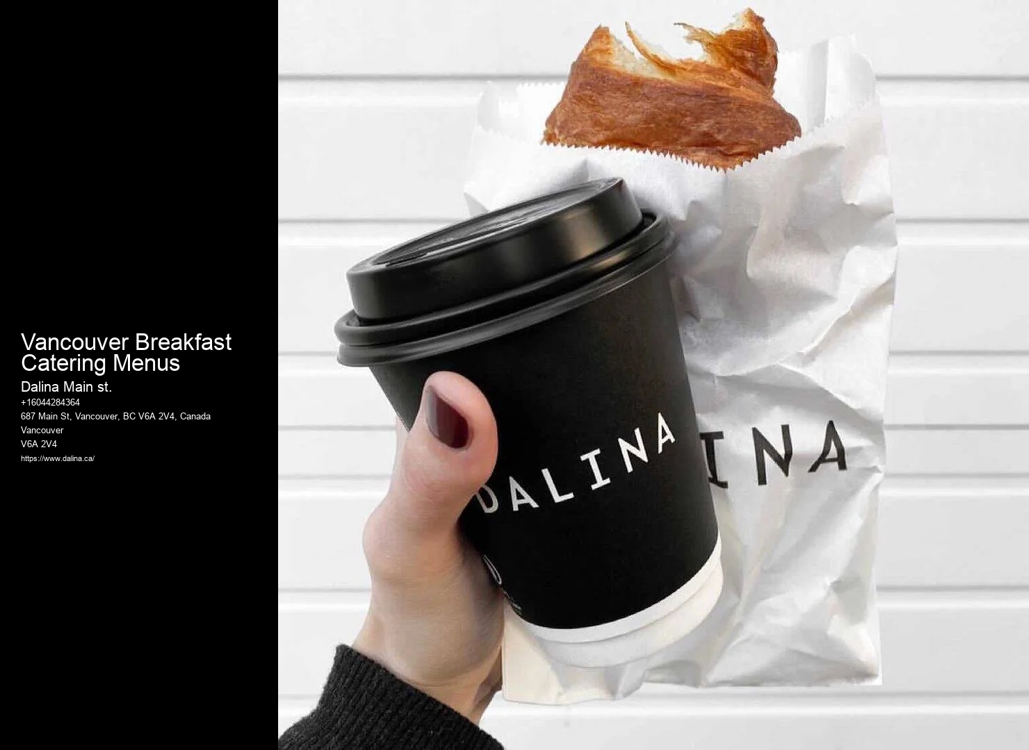 Cheap Catering Services in Vancouver Breakfast Catering Menus