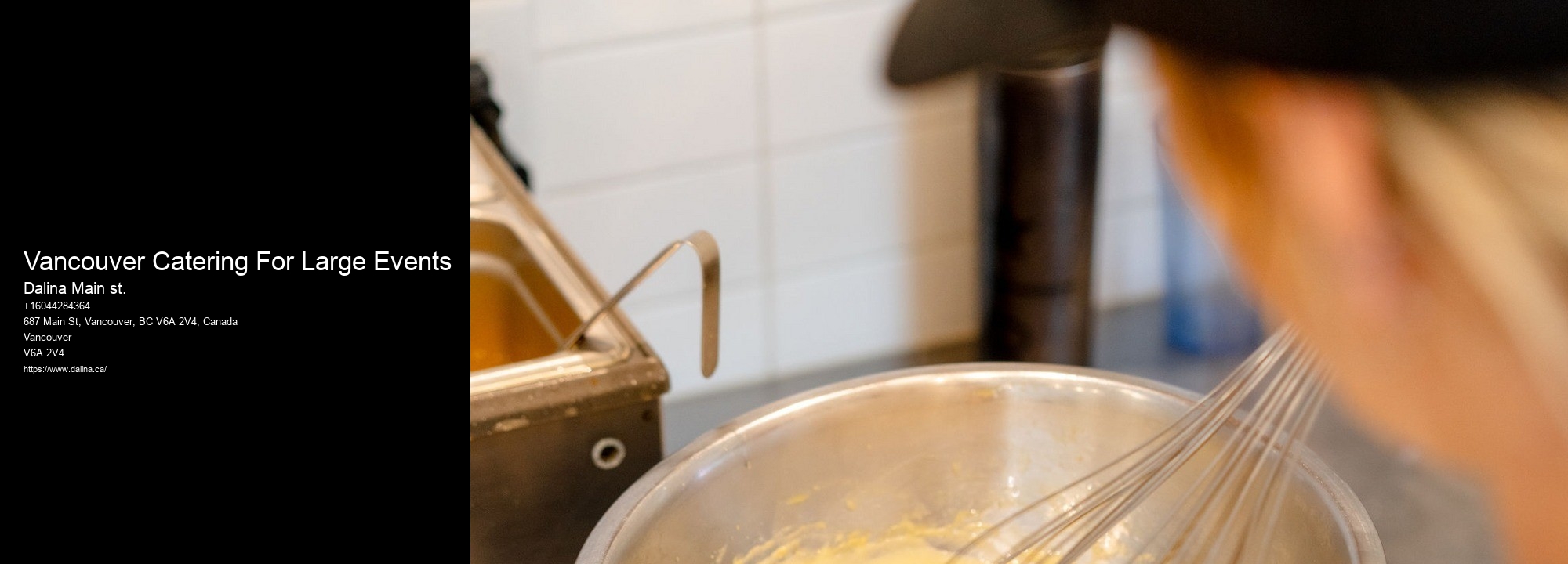 Catering For Corporate Functions Vancouver Catering For Large Events