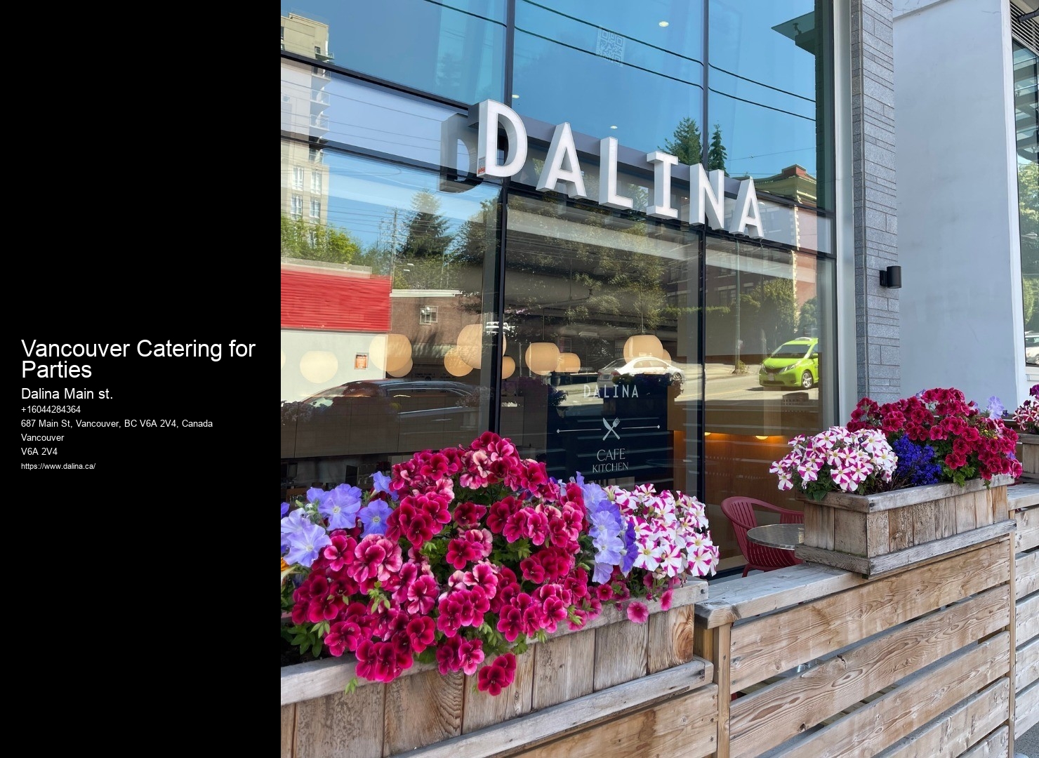 Event Planning And Catering Vancouver Catering for Parties