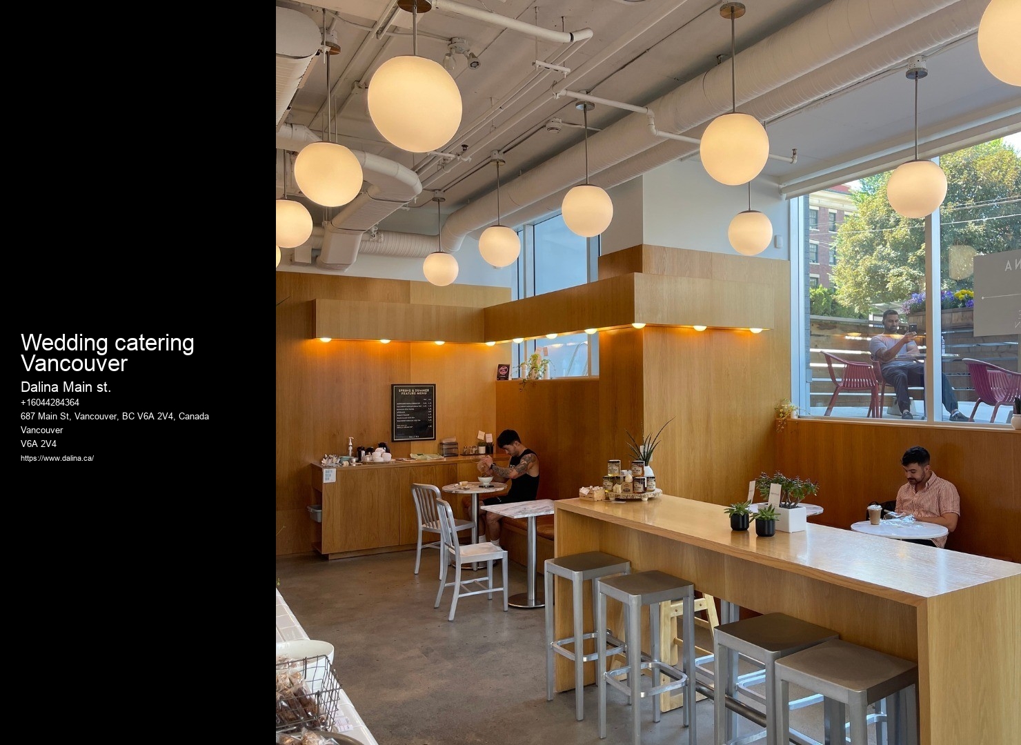 Wedding catering Vancouver Buffet Catering Company