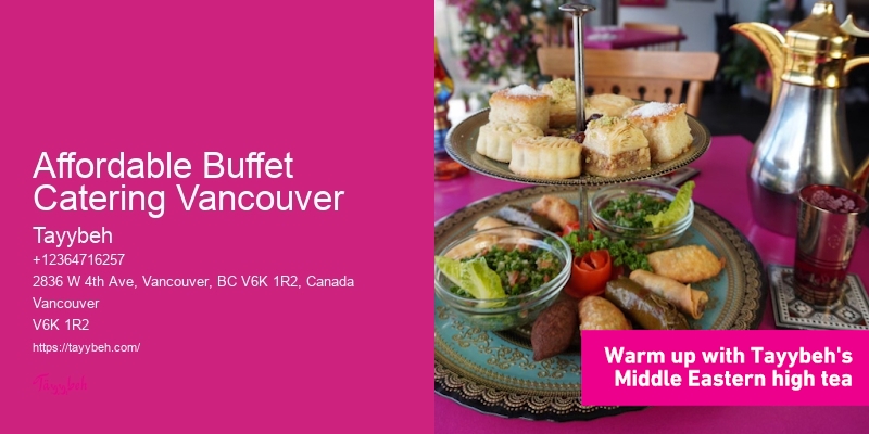Affordable Buffet Catering Vancouver