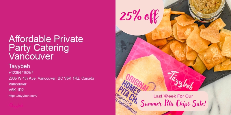 Affordable Catering Experts Affordable Private Party Catering Vancouver