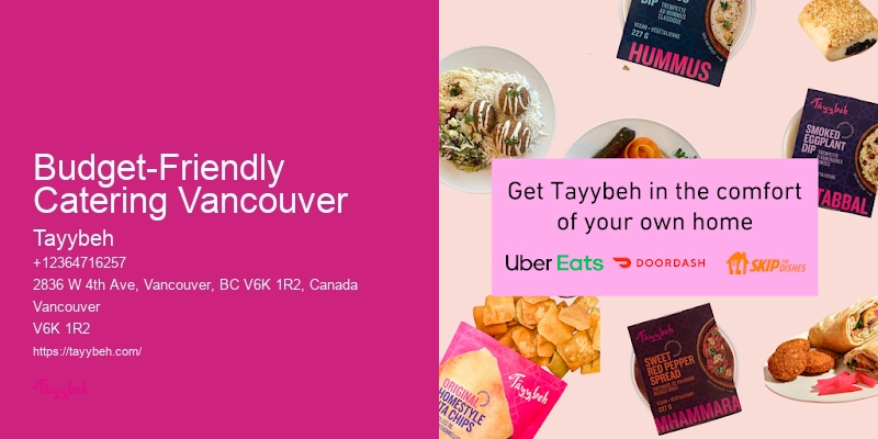 Affordable Wedding Catering Budget-Friendly Catering Vancouver