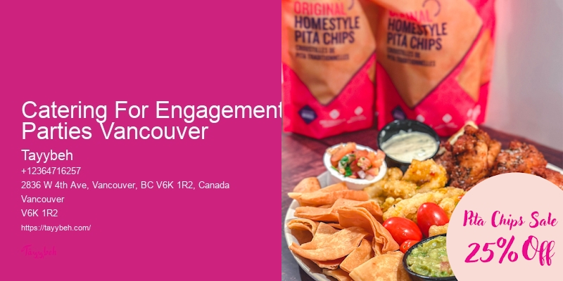 Party Food Platters Catering For Engagement Parties Vancouver