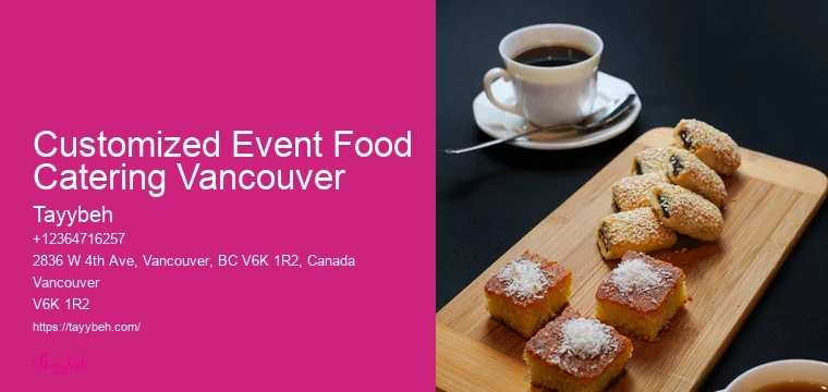 Gourmet Catering For Parties Customized Event Food Catering Vancouver