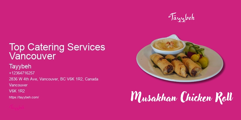 Affordable Personalized Catering Near Me Top Catering Services Vancouver 
