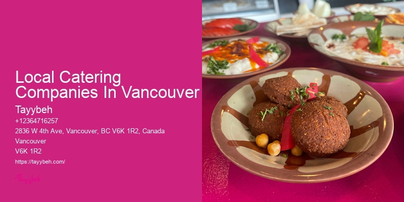 Wedding Caterers With Vegan Options Local Catering Companies In Vancouver