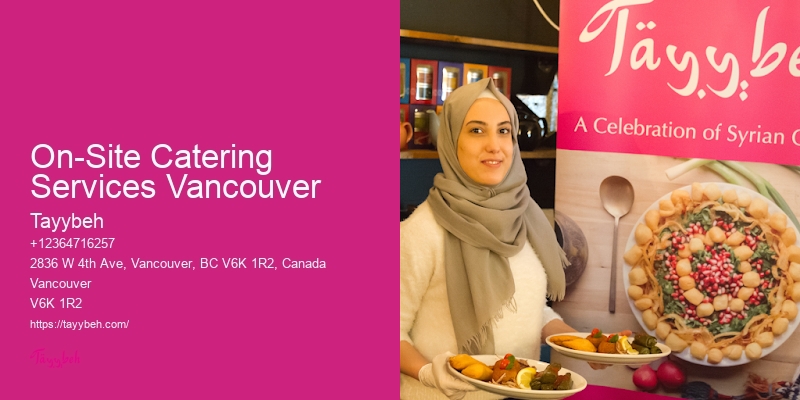 Affordable Gourmet Food Packages On-Site Catering Services Vancouver