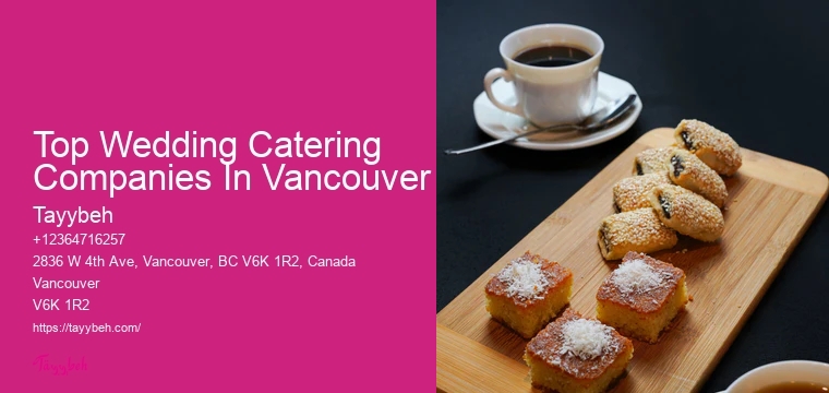 Best Catering Deals Top Wedding Catering Companies In Vancouver