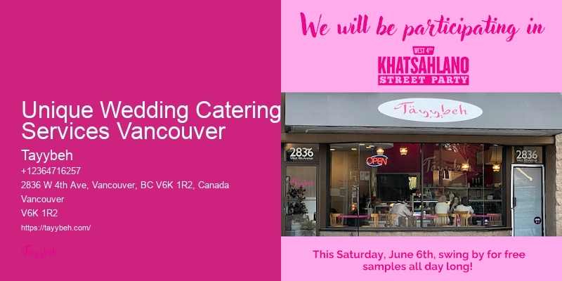 Affordable Food Services For Weddings Unique Wedding Catering Services Vancouver