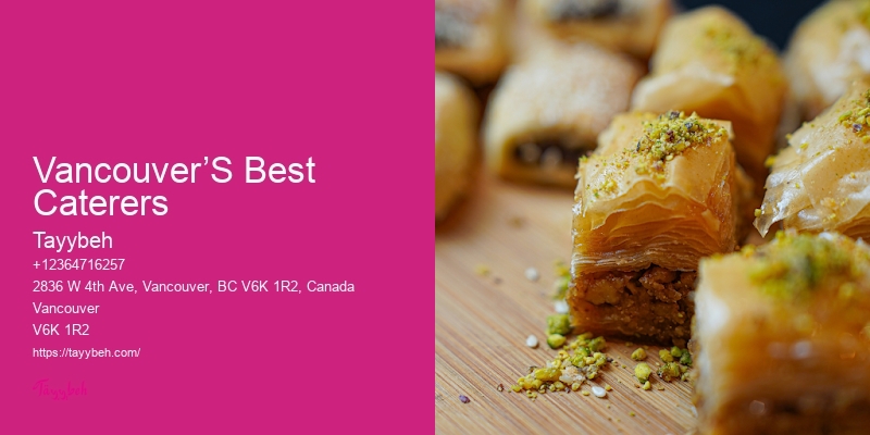 Vancouver’S Best Caterers Corporate Banquet Catering