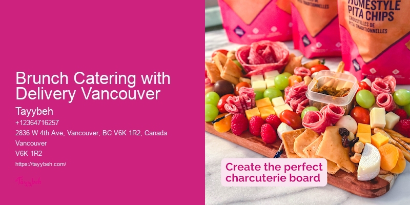 Best Catering In Brunch Catering with Delivery Vancouver