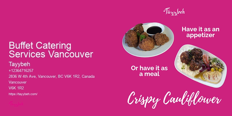 Office Lunch Delivery Buffet Catering Services Vancouver