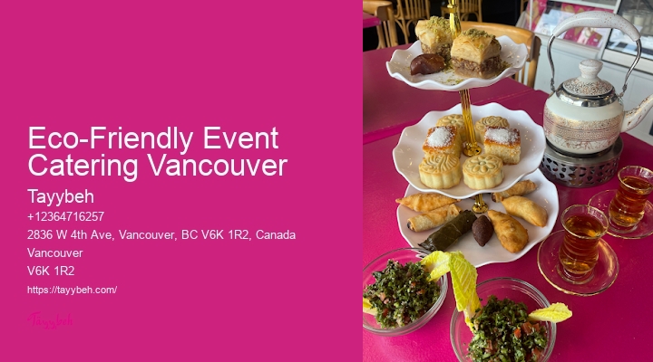 Affordable Halal Catering Eco-Friendly Event Catering Vancouver