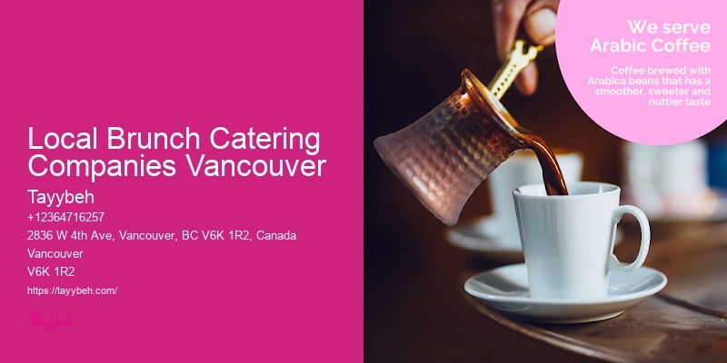 Breakfast Catering Companies Local Brunch Catering Companies Vancouver