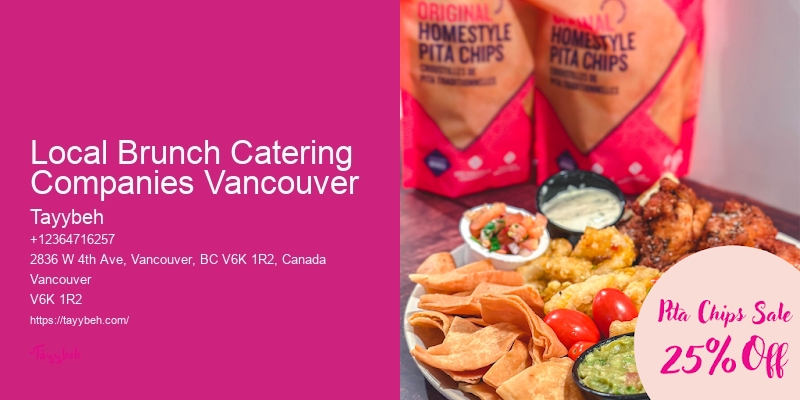 Sandwich Lunch Catering Local Brunch Catering Companies Vancouver