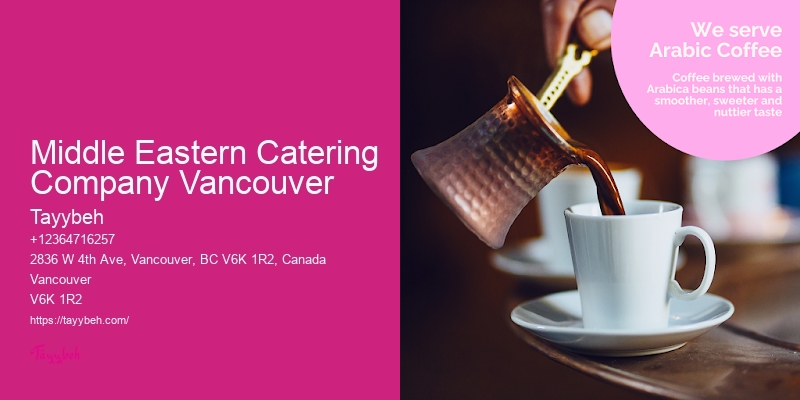 Vegan Breakfast Catering Middle Eastern Catering Company Vancouver
