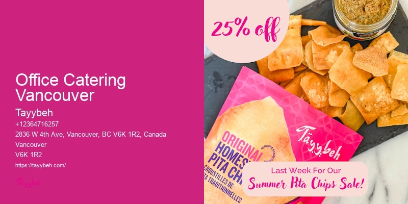 Weekend Brunch Catering Office Catering Vancouver