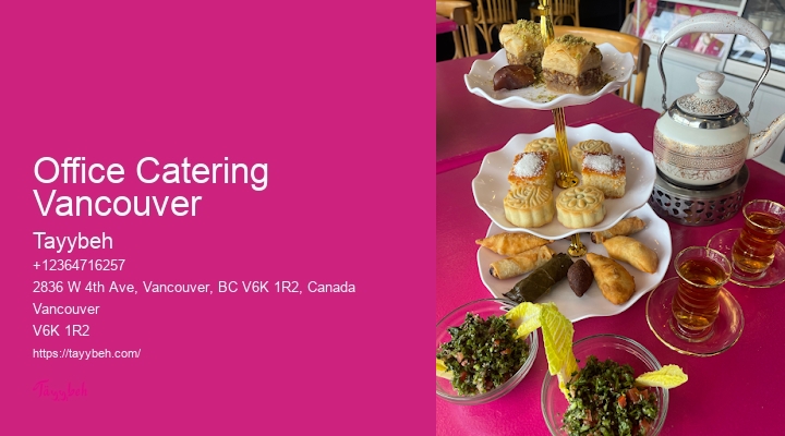 Caterers For Conferences Office Catering Vancouver
