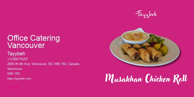 Halal Meal Catering Office Catering Vancouver
