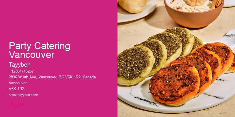 Party Catering Party Catering Vancouver