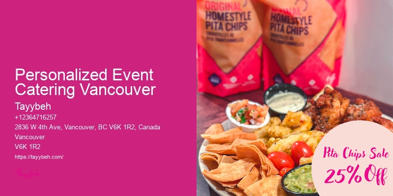 Personalized Event Catering Vancouver Caterers for Corporate Lunches