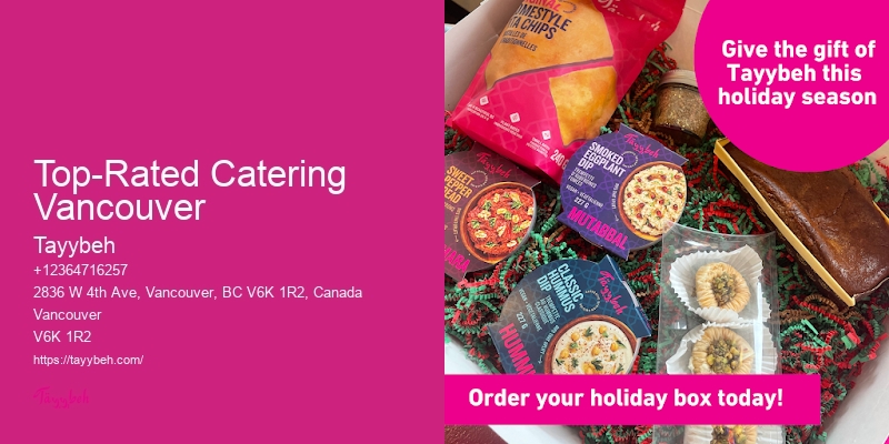Top-Rated Catering Vancouver Event Planners And Catering