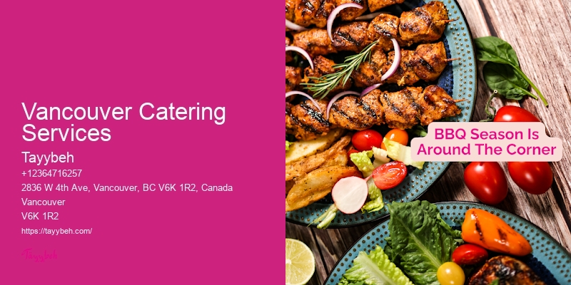 Event Catering Packages Vancouver Catering Services