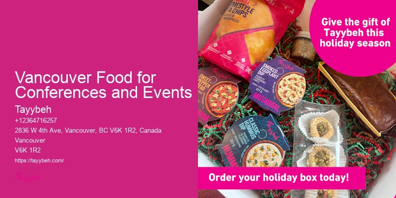 French-Style Brunch Catering Vancouver Food for Conferences and Events