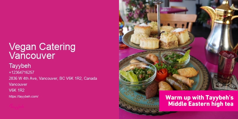Best Halal Catering Vegan Catering Vancouver