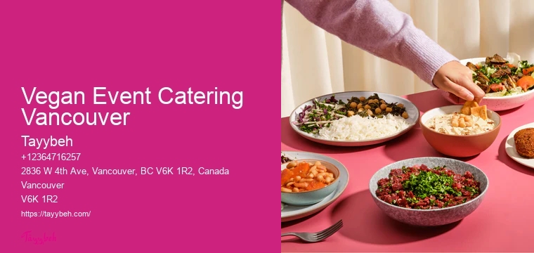 Wedding Catering Reviews Vegan Event Catering Vancouver