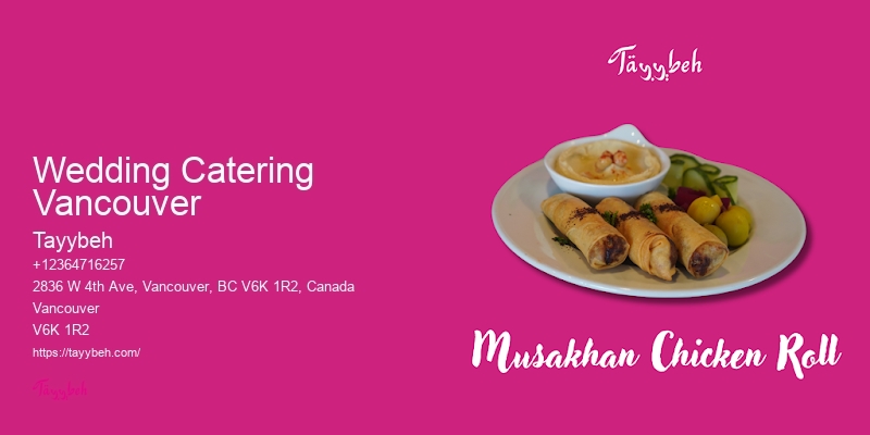 Wedding Catering Vancouver Catering Packages