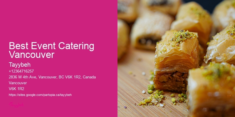 Custom Menus Catering Best Event Catering Vancouver