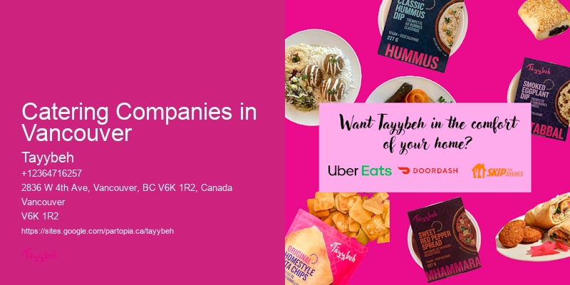 Private Chef Catering Companies in Vancouver