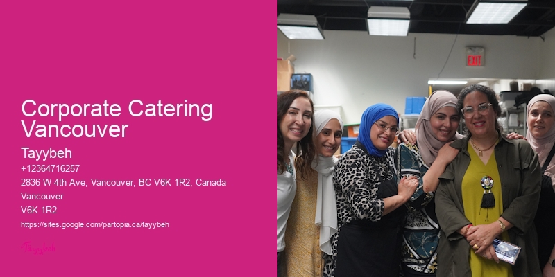 Corporate Catering Vancouver