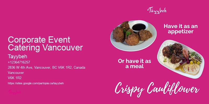 Seasonal Brunch Menu Corporate Event Catering Vancouver Catering
