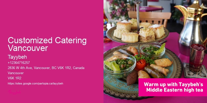 Customized Catering Vancouver