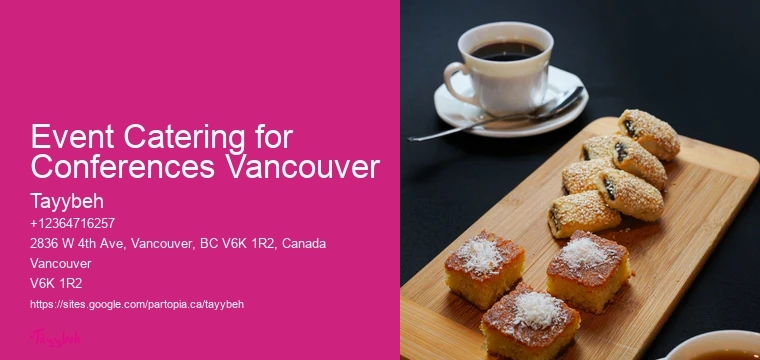 Outdoor Event Catering Event Catering for Conferences Vancouver