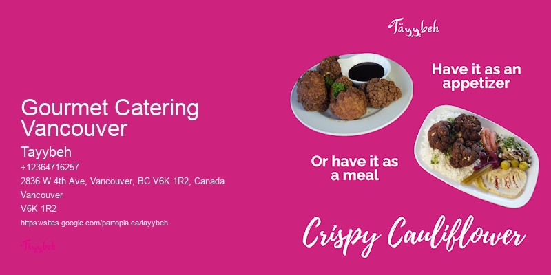 Buffet-Style Lunch Catering Gourmet Catering Vancouver