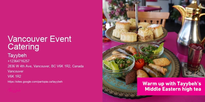 Vancouver Event Catering