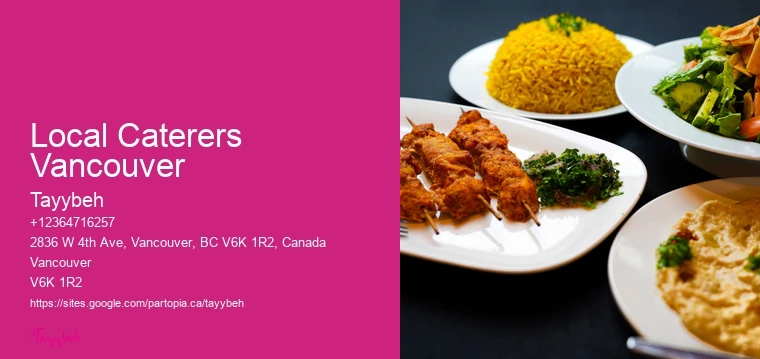 Local Caterers Vancouver Food for Conferences and Events