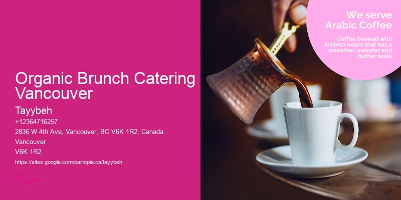 Office Catering Services Organic Brunch Catering Vancouver