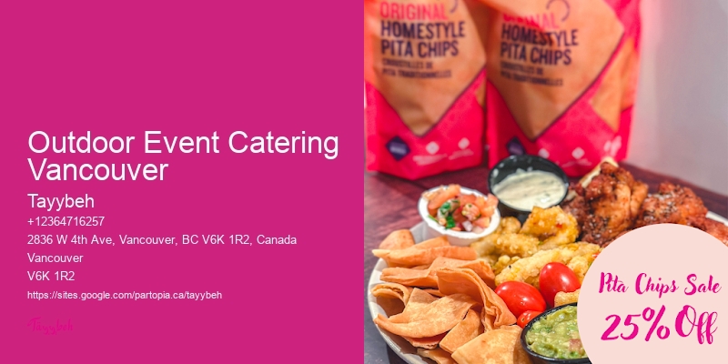 Halal Meal Catering Outdoor Event Catering Vancouver