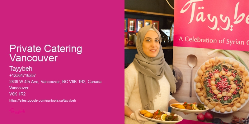 All-You-Can-Eat Buffet Catering Private Catering Vancouver